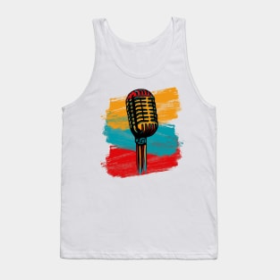 Microphone Tank Top